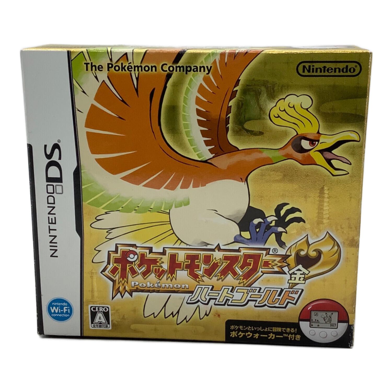 ポケットモンスターハートゴールド DS用ソフト ポケウォーカー付き