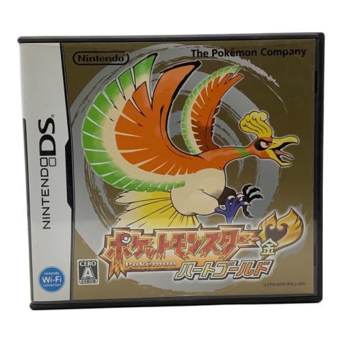 ポケットモンスターハートゴールド DS用ソフト ポケウォーカー付き キズ有 CERO A (全年齢対象)