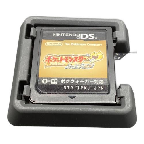 ポケットモンスターハートゴールド DS用ソフト ポケウォーカー付き キズ有 CERO A (全年齢対象)