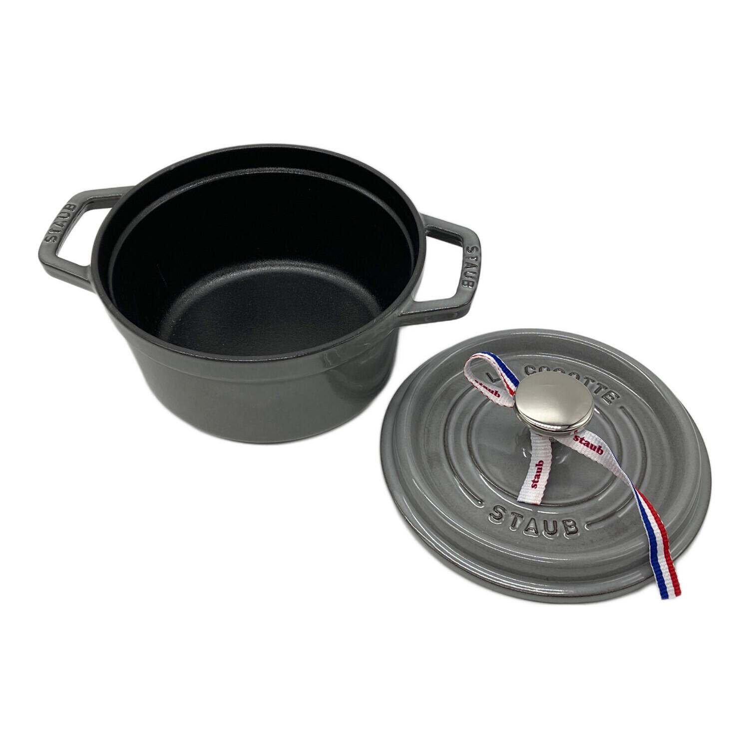 Staub (ストウブ) ピコ・ココット・ラウンド 40509-479 16cm グレー