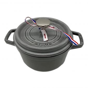 Staub (ストウブ) ピコ・ココット・ラウンド 40509-479 16cm グレー