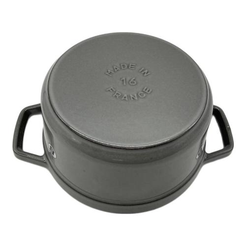 Staub (ストウブ) ピコ・ココット・ラウンド 40509-479 16cm グレー