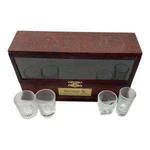 WILD TURKEY (ワイルドターキー) コレクションケース＆グラスセット グラス×4