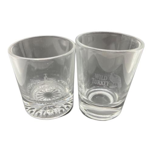 WILD TURKEY (ワイルドターキー) コレクションケース＆グラスセット グラス×4