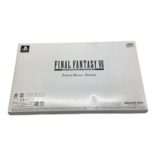 ファイナルファンタジー7 アドベベントチルドレン ピクチャーレーベル キャラクターグッズ 未組立・ディスク有