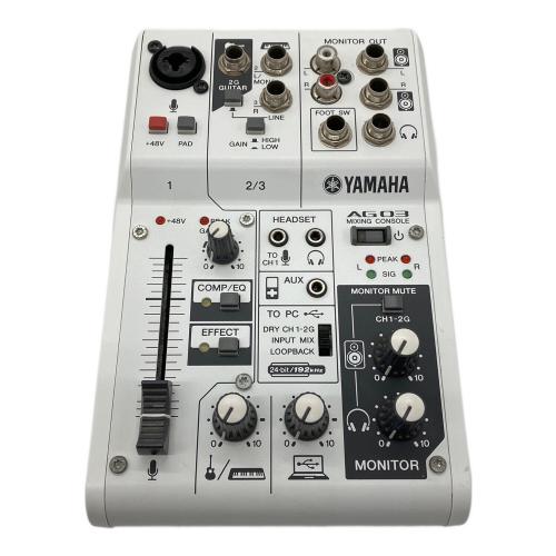 YAMAHA (ヤマハ) AG03