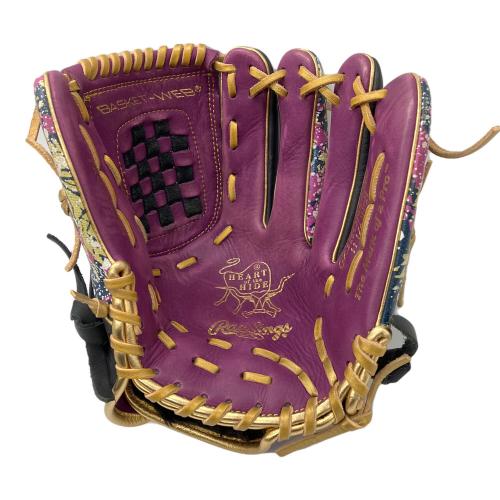 RAWLINGS (ローリングス) 軟式グローブ GR3HON54MG ブラック×パープル