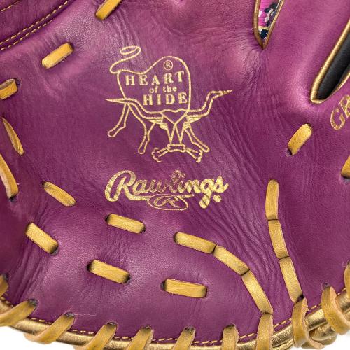 RAWLINGS (ローリングス) 軟式グローブ GR3HON54MG ブラック×パープル