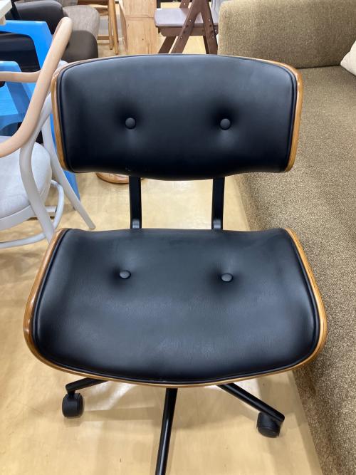 グラム ワークチェア ブラック×ナチュラル