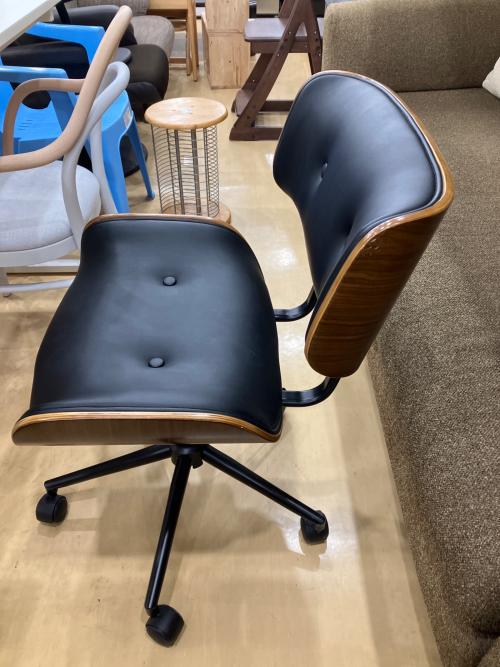 グラム ワークチェア ブラック×ナチュラル