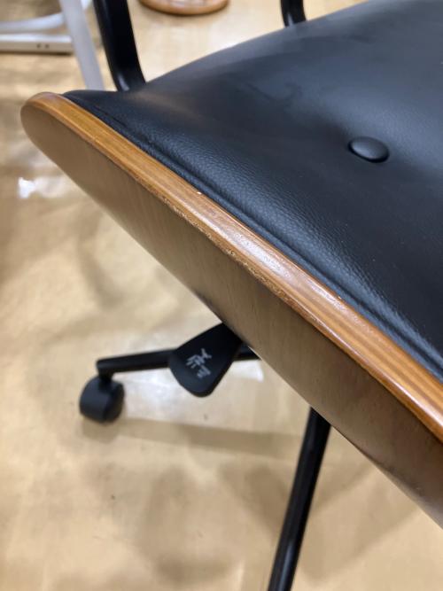 グラム ワークチェア ブラック×ナチュラル