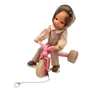 playmates (プレイメイツ) なっちゃんのおさんぽさんりんしゃ 人形 9130 香港製 昭和レトロ @