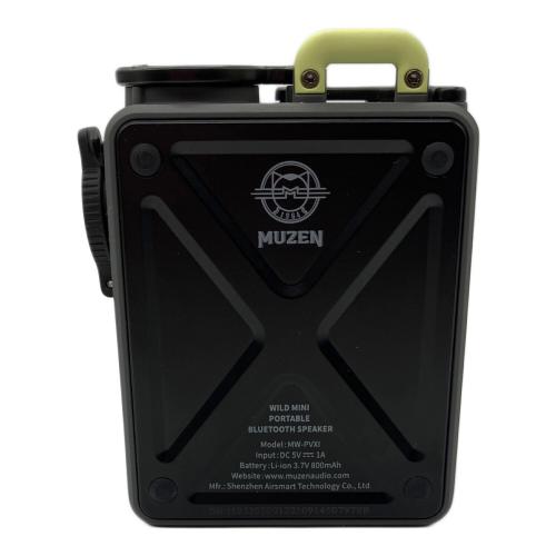 MUZEN Bluetooth対応スピーカー WILD MINI MW-PVXI 動作確認済み