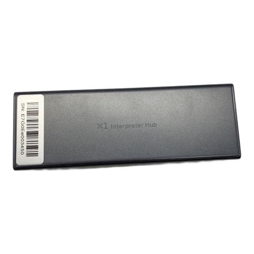 timekettle オーディオ周辺機器 X1 Interpreter Hub キャリングケース付属