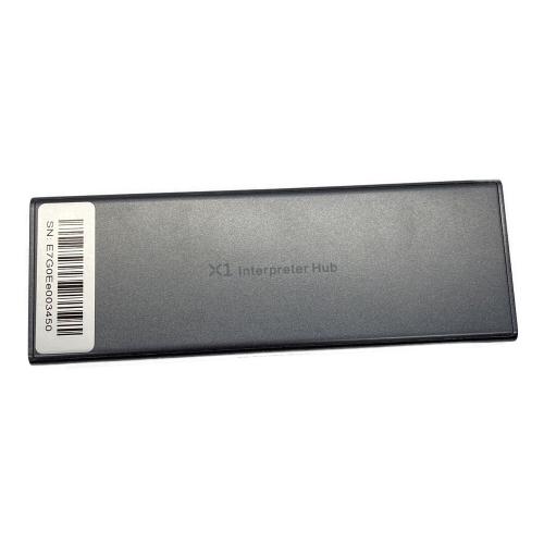 timekettle オーディオ周辺機器 X1 Interpreter Hub キャリングケース付属