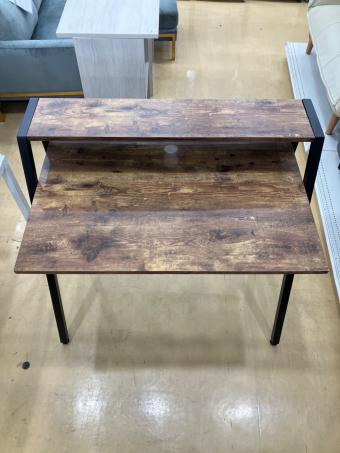 東馬 ワークデスク OA-686N リグ 96デスク ブラウン×ブラック