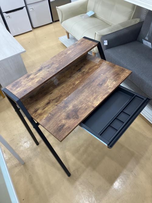 東馬 ワークデスク OA-686N リグ 96デスク ブラウン×ブラック