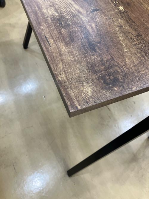 東馬 ワークデスク OA-686N リグ 96デスク ブラウン×ブラック