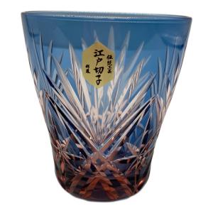 江戸切子 ミニオールド　ブルーピンク　M-8586-BP