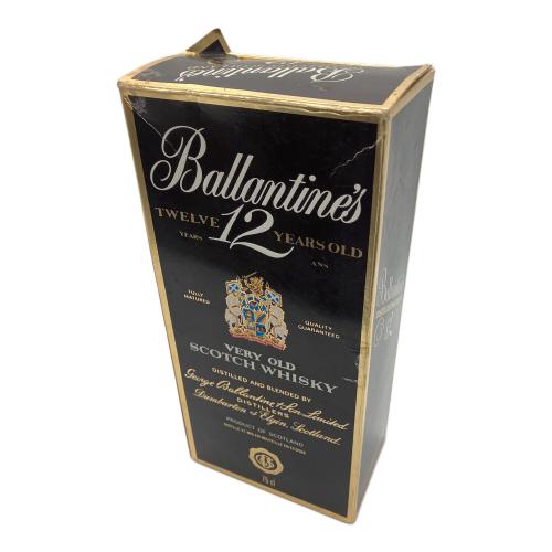 バランタイン スコッチウィスキー 12年 750ml