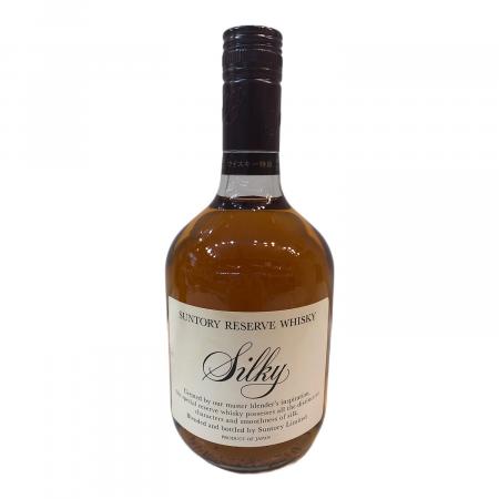 Silky ウィスキー シルキー お – 760ml ウイスキー特級 シルキー楽器 リザーブ サントリー SUNTORY 未開栓 43% 760ml 楽器 ウイスキー