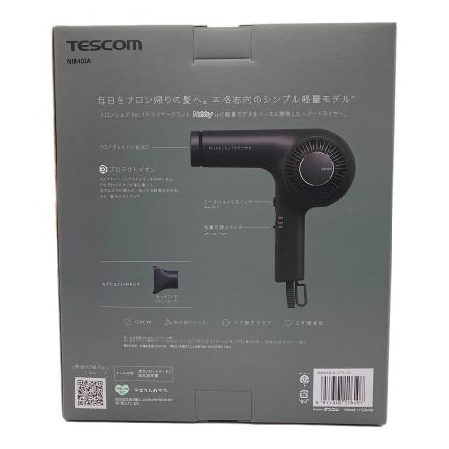 ヘアードライヤー NIB400A