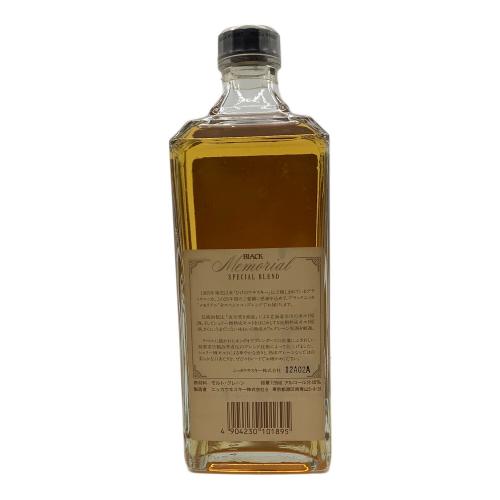 ニッカ Black Nikka Memorial Special Blend ウィスキー 720ml