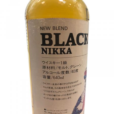 ニッカ BLACK NIKKA ブラックニッカ ウィスキー 640ml｜トレファクONLINE