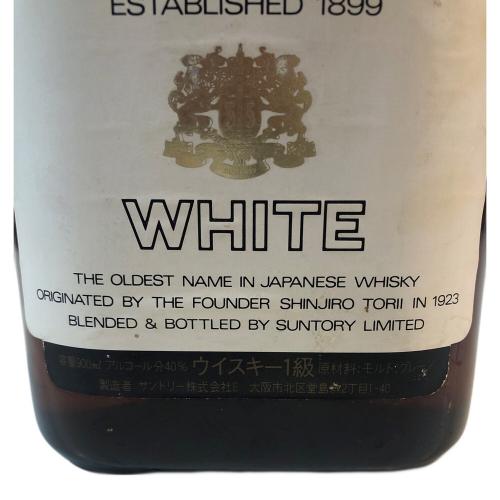 サントリー WHITE ホワイト ウィスキー 900ml