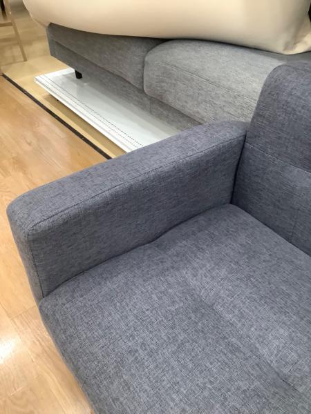 家具ならトレファク吉川店！！ 3人掛けソファー オットマン付き ブラック formenti (フォルメンティ) 3人掛けソファー ブラック｜トレファクONLINE