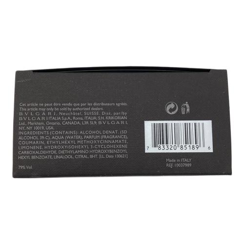 BVLGARI (ブルガリ) オードトワレ ブラック 40ml 残量80%-99%