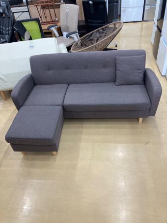 3人掛けソファー ブラウン