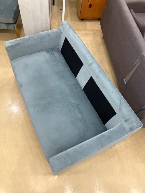 Franc franc 2人掛けソファー オットマン付属 グレー スプランソファGR