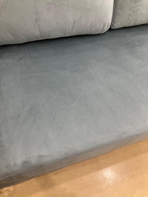 Franc franc 2人掛けソファー オットマン付属 グレー スプランソファGR