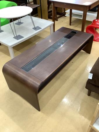 ローテーブル ブラウン