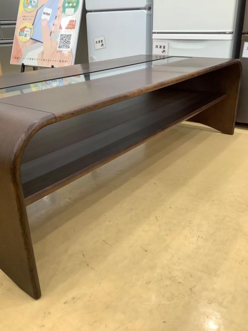 ローテーブル ブラウン