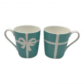 TIFFANY & Co. (ティファニー) マグカップ ブルーリボン