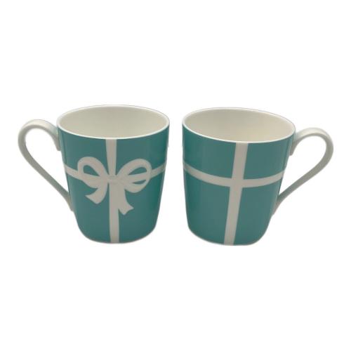 TIFFANY & Co. (ティファニー) マグカップ ブルーリボン