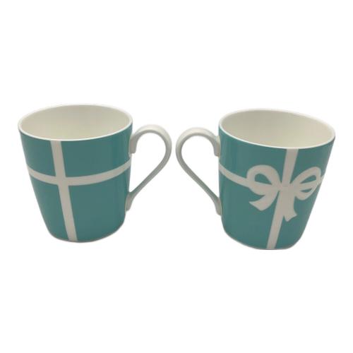 TIFFANY & Co. (ティファニー) マグカップ ブルーリボン