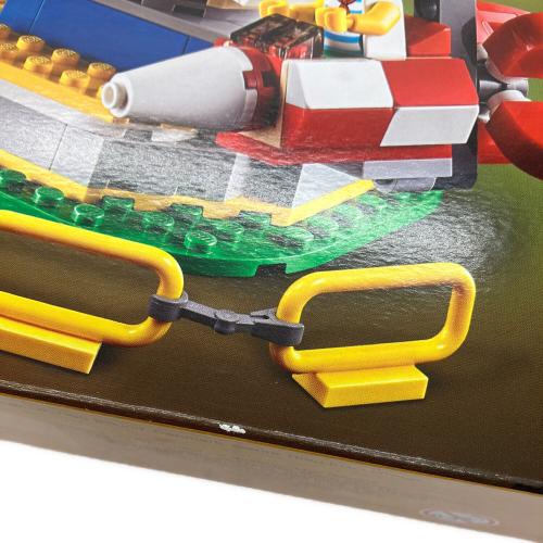 遊園地のスペースライド レゴブロック