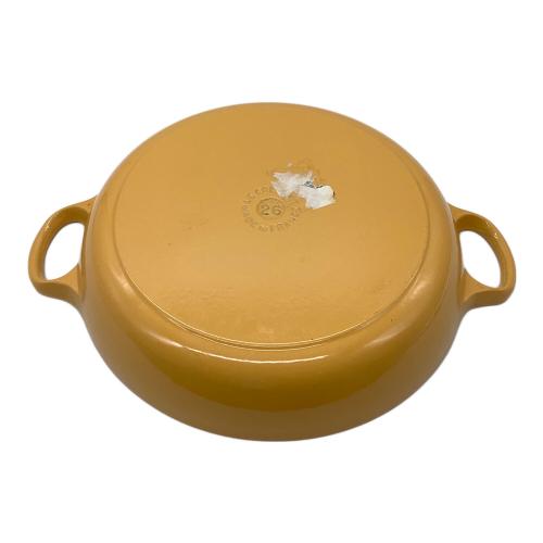 LE CREUSET (ルクルーゼ) ビュッフェキャセロール イエロー