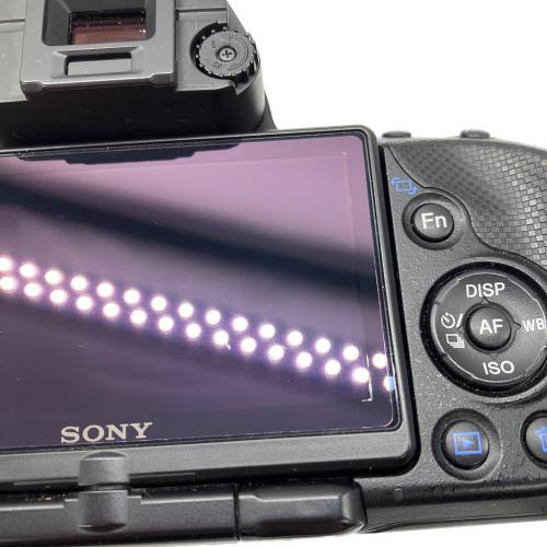 SONY (ソニー) デジタル一眼レフカメラ α SLT-A55V 充電器欠品の為動作未確認