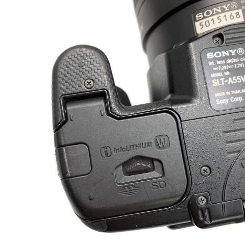 SONY (ソニー) デジタル一眼レフカメラ α SLT-A55V 充電器欠品の為動作未確認