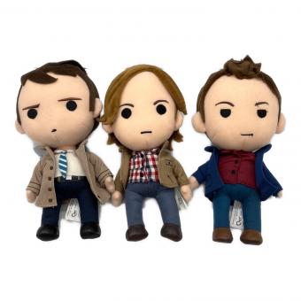 SUPERNATURAL JOIN THE HUNT ディーン・ウィンチェスター・天使カスティエル・サム・ウィンチェスター 3体セット ヌイグルミ QMx社製