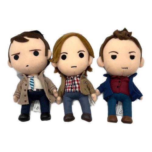 SUPERNATURAL JOIN THE HUNT ディーン・ウィンチェスター・天使カスティエル・サム・ウィンチェスター 3体セット ヌイグルミ QMx社製