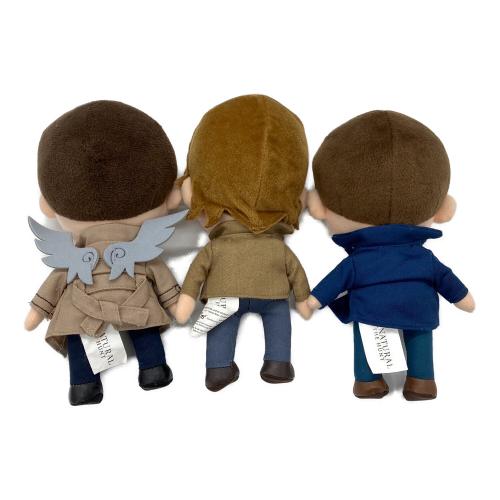 SUPERNATURAL JOIN THE HUNT ディーン・ウィンチェスター・天使カスティエル・サム・ウィンチェスター 3体セット ヌイグルミ QMx社製