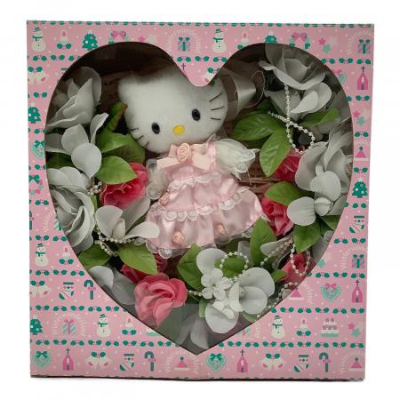 ハローキティ ぬいぐるみ リース HELLO KITTY (ハローキティ) ハートリース ドール サンリオグッズ