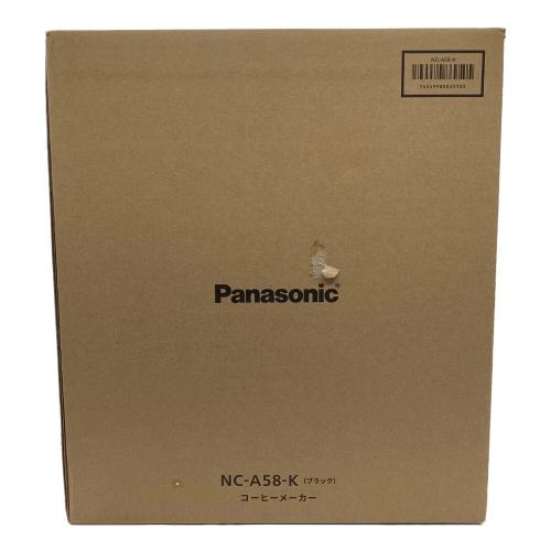Panasonic (パナソニック) コーヒーメーカー NC-A58 2025年製
