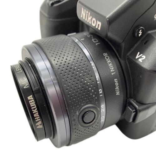 Nikon (ニコン) デジタル一眼レフカメラ 1 V2 キズ・画面ヨゴレ有/ズームレンズ「1 NIKKOR VR 10-30mm f/3.5-5.6」