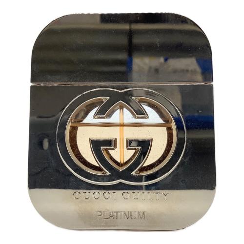 GUCCI (グッチ) オードトワレ 50ml 残量50%-80% ギルティ プラチナ